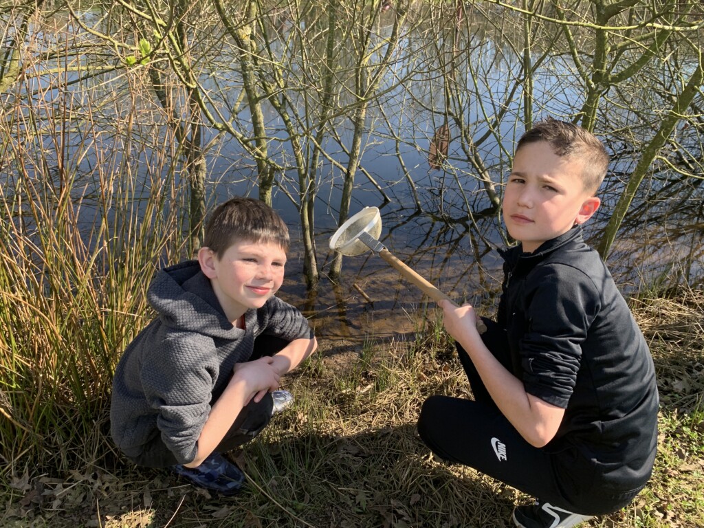 Petite pêche à la mare
